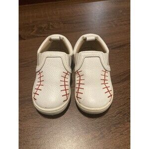 Monkey Feet Baby Shoes Baseball Leather Size 18-24 Months. Gender Neutral